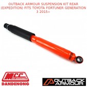 OUTBACK ARMOUR SUSPENSION KIT REAR (EXPEDITION) FITS TOYOTA FORTUNER GEN3 2015+